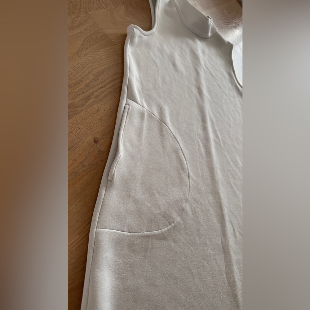 Spanx AirEssentials Mock Neck Dress • White Cloud size medium - Picture 8 of 12